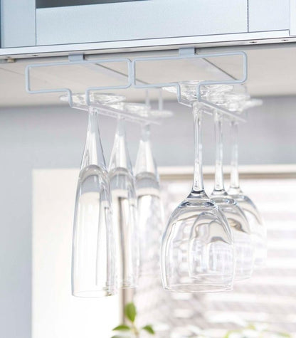 Undershelf Stemware Holder - Steel - FCHF CITY