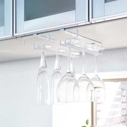 Undershelf Stemware Holder - Steel - FCHF CITY