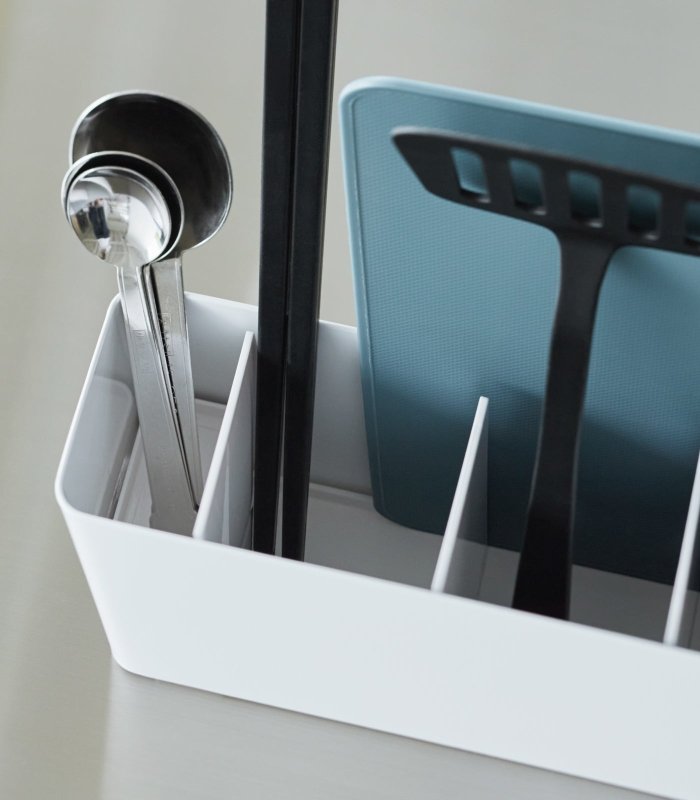 Utensil &amp; Thin Cutting Board Holder - Steel - FCHF CITY