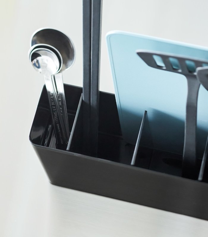 Utensil &amp; Thin Cutting Board Holder - Steel - FCHF CITY