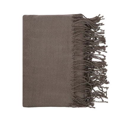 Vegan Cashmere Woven Throw Blanket - FCHF CITY