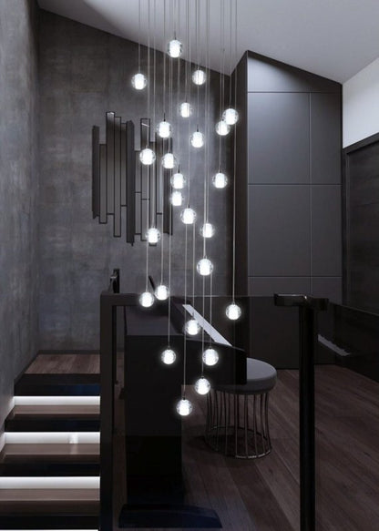 Victoria Crystal Orb Chandelier - FCHF CITY