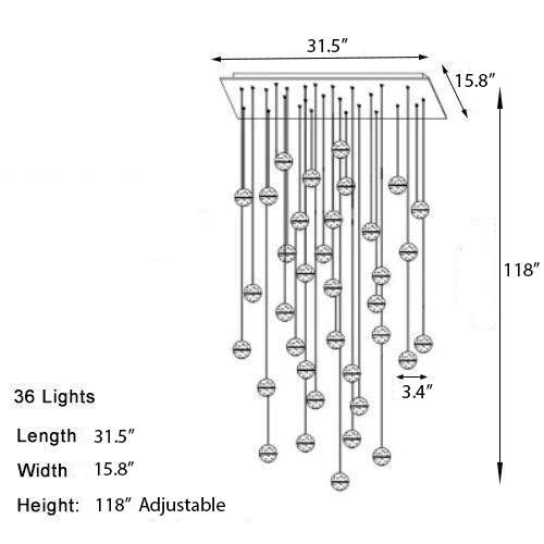 Victoria Crystal Orb Chandelier - FCHF CITY