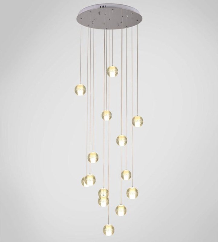 Victoria Crystal Orb Chandelier - FCHF CITY