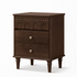 Vintage French Style Nightstand, Walnut - FCHF CITY