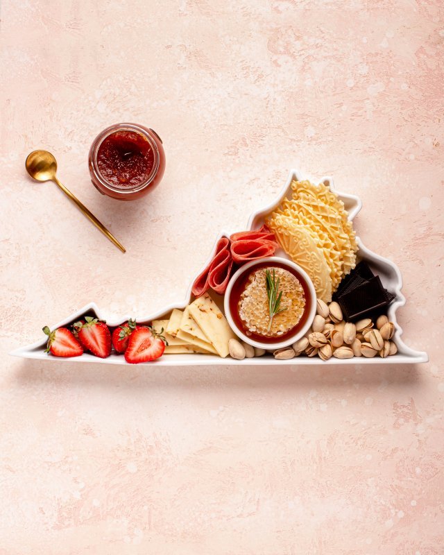 Virginia State Plate - FCHF CITY