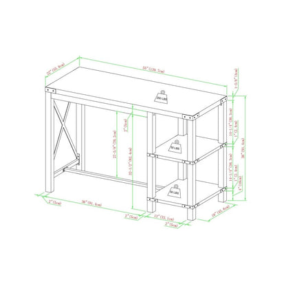 Walker Console Desk - FCHF CITY