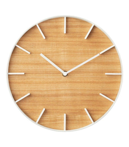 Wall Clock - Steel + Wood - FCHF CITY