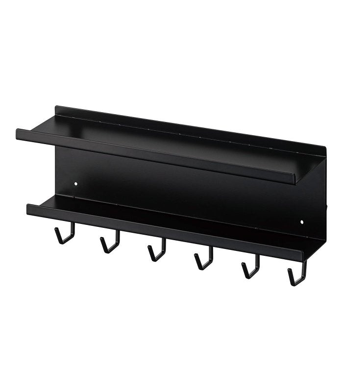 Wall - Mount Cable &amp; Router Storage Rack - Steel - FCHF CITY