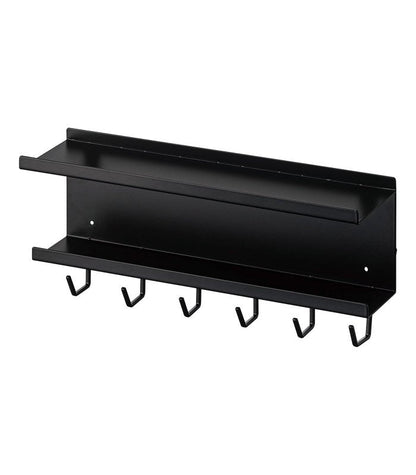 Wall - Mount Cable &amp; Router Storage Rack - Steel - FCHF CITY