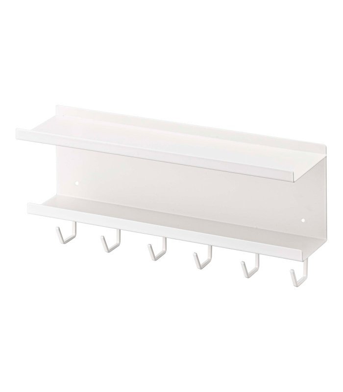 Wall - Mount Cable &amp; Router Storage Rack - Steel - FCHF CITY