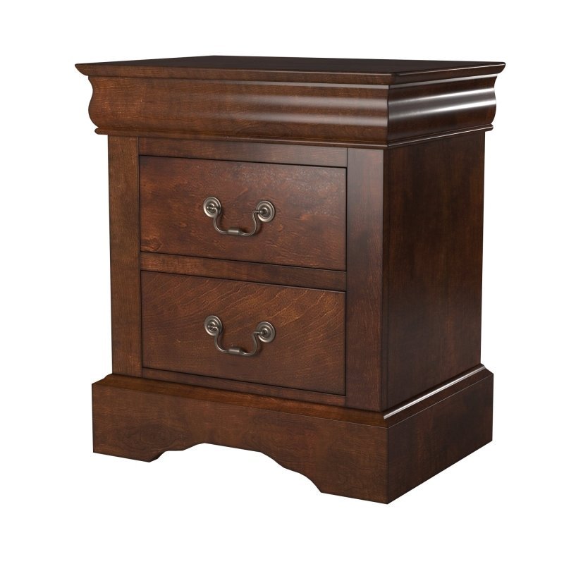 West Haven Nightstand, Cappuccino - FCHF CITY