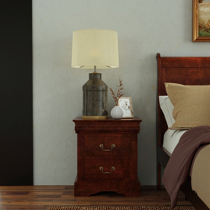 West Haven Nightstand, Cappuccino - FCHF CITY