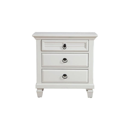 Winchester Nightstand, White - FCHF CITY
