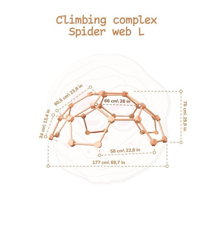 Wooden Climbing Dome - FCHF CITY