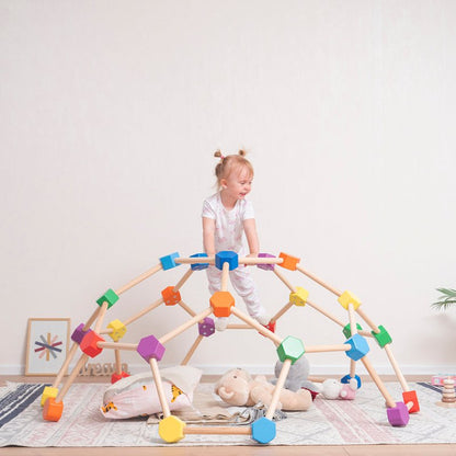 Wooden Climbing Dome - FCHF CITY
