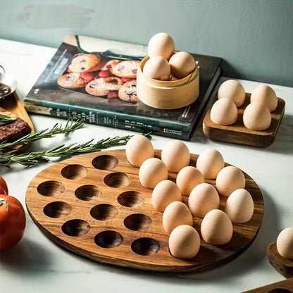 Wooden Egg Organizer - FCHF CITY