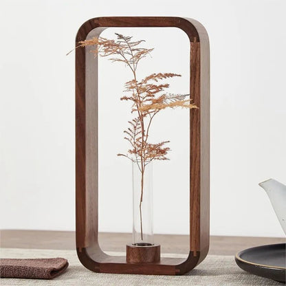 Wooden Hydroponic Vase - FCHF CITY