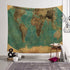 World Map Tapestry - FCHF CITY