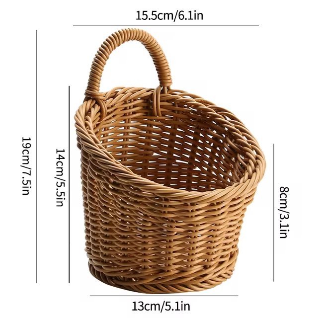 Woven Wall Hanging Basket - FCHF CITY