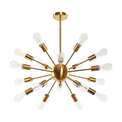Yervant 18 - Light Brass Sputnik Sphere Chandelier - FCHF CITY