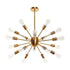 Yervant 18 - Light Brass Sputnik Sphere Chandelier - FCHF CITY