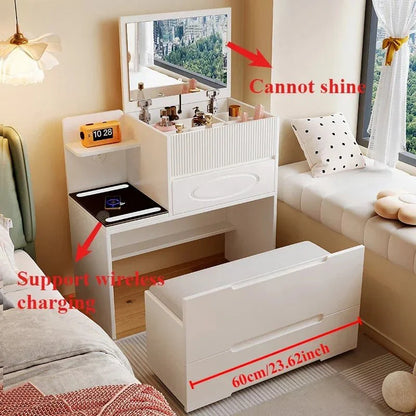 Zoe Wireless Charging Dresser - FCHF CITY
